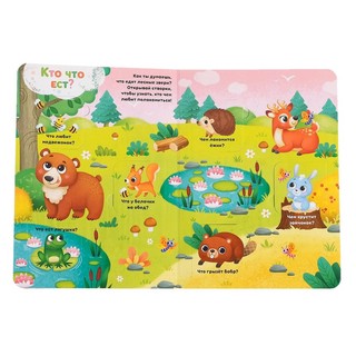 На лесной опушке. Картонная книжка с окошками 6