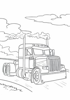 Раскраска. Большие машины 2