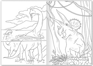 Раскраска. Эра динозавров 3