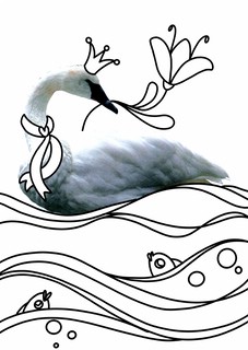 Раскраска с фото. Милые зверята 2