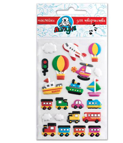 Зефирная наклейка 'Игрушки' Липуня, цвет разноцветный