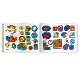 Книжка Сравни, найди, наклей 'Транспорт' (арт.53670) 3