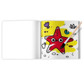 Аквараскраска 'Подводный мир' (водная раскраска) 2