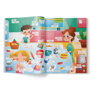 Лингвостикеры. 150 слов на английском. Книжка-картинка с наклейками 2