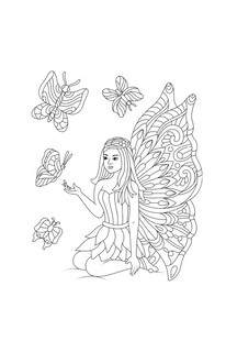 Сказочные миры. Волшебная раскраска антистресс 12