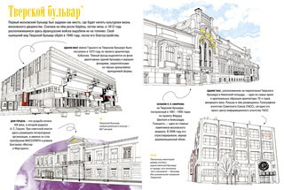 Москва. Бульварное кольцо. Раскраска-путеводитель 4