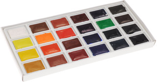 Акварельные художественные краски 'Ладога' 24 цвета 2