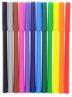 Фломастеры смываемые 12 цветов 2