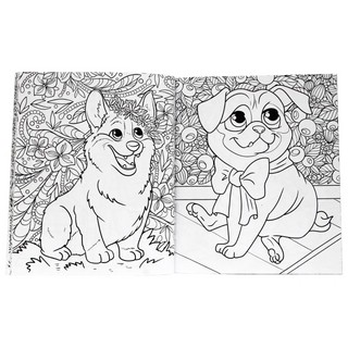 Раскраска-антистресс. Только песики 3