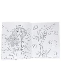 Раскраска аниме. Мир Отаку 6