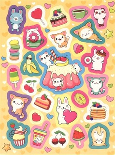 100 наклеек. Самые ми-ми-мишные наклейки 3