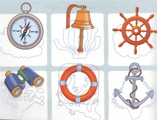 По морям по волнам. IQ задачки с многоразовыми наклейками 3