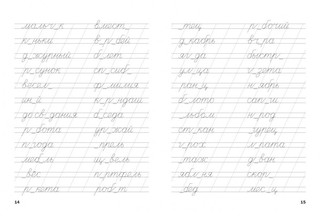 Тренажёр. Словарные слова. ФГОС ДО 4