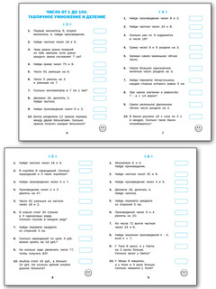 Математические диктанты. 3 класс. Рабочая тетрадь. ФГОС 3