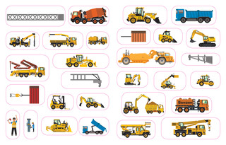 Строительная техника. Моя первая энциклопедия с наклейками 6