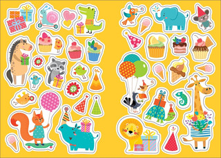 В ожидании Дня рождения. Календарь с наклейками 4