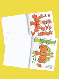 Бумажный конструктор 'Животные' 24 3D-модели 3