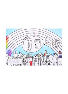 Машинки. Раскраска с объемными картинками 3