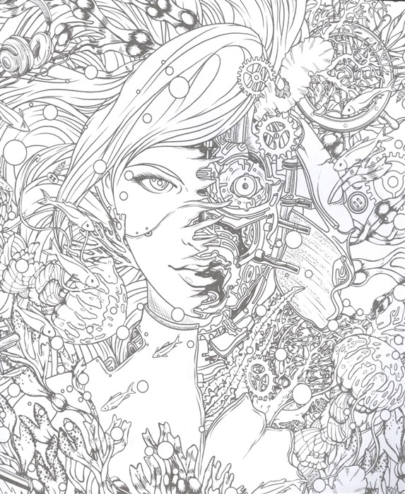 гранью воображения. гранью воображения. раскраски за гранью воображения. гранью воображения. водные миры.