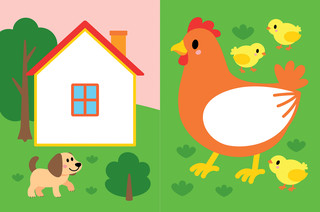 У нас на ферме: книжка с наклейками 2