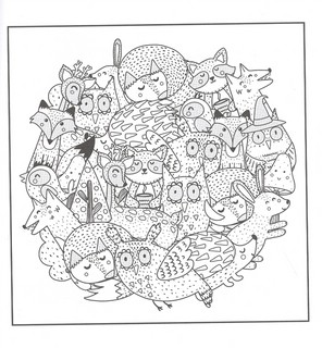 Пушистые малыши. Рисунки для медитаций 10