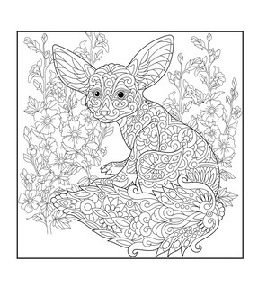 Пушистые малыши. Рисунки для медитаций 5