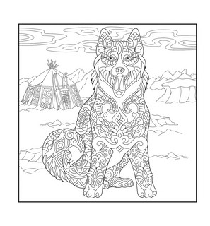 Пушистые малыши. Рисунки для медитаций 6