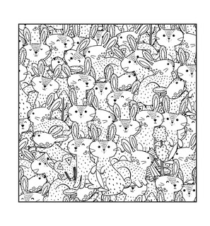 Пушистые малыши. Рисунки для медитаций 8