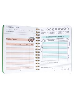 Скетчбук. Дневник питания 7