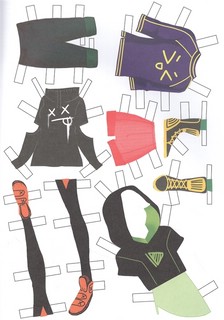 Бумажные куколки. В стиле аниме 2