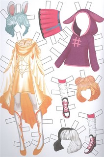 Бумажные куколки. В стиле аниме 4