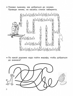 Занимательные лабиринты. Развиваем внимание 5