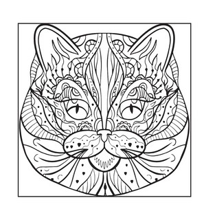 Енотики и котики. Рисунки для медитаций 5