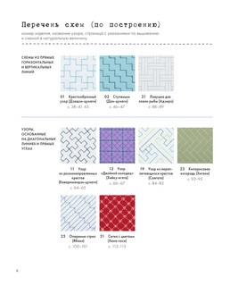 Сашико. Классическая японская вышивка в схемах 7