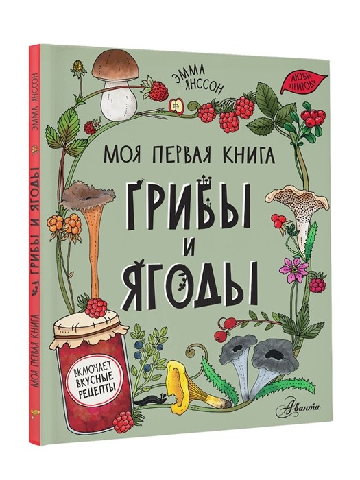Грибы и ягоды. Моя первая книга