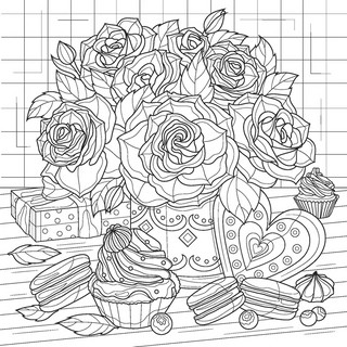 Раскраска-антистресс для работы маркерами (обложка с бабочками) 7