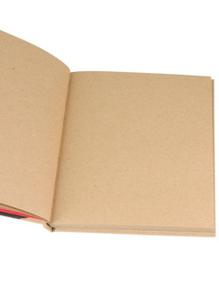 Скетчбук 'Яркие краски' с пошаговыми эскизами, крафт 8