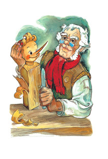 Золотой ключик, или Приключения Буратино. Рисунки Л. Владимирского 17