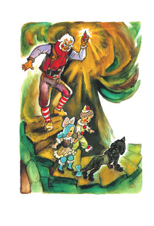 Золотой ключик, или Приключения Буратино. Рисунки Л. Владимирского 4