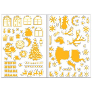 Волшебные картинки 'Снеговик' (светятся в темноте) 5