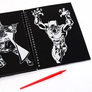 Набор для творчества с заданиями 'Гравюры' Мстители (8 гравюр) 5