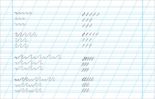 6-7 лет. Прописи с элементами письменных букв. Школа для дошколят 2