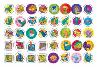 Динозавры. 250 наклеек 3