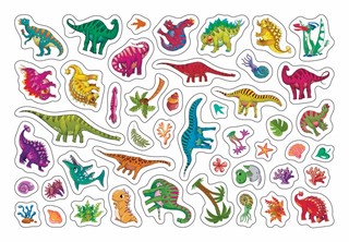 Динозавры. 250 наклеек 5