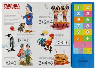 Таблица умножения (с электронным модулем) 4