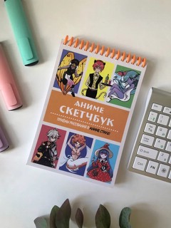 Аниме скетчбук 'Приёмы рисования в аниме стиле' (персонажи) 1