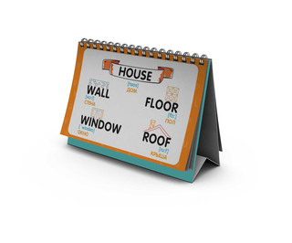 Английский язык. Визуальный словарь для детей: настольные запоминалки 2