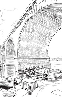 Архитектура большого города. Самая атмосферная раскраска антистресс 13