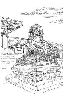 Архитектура большого города. Самая атмосферная раскраска антистресс 3