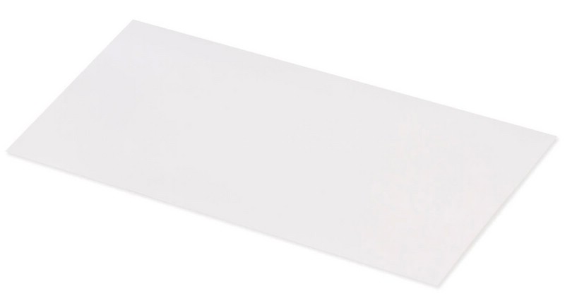 Конверт Е65 (110 х 220 мм), клеевой, белый